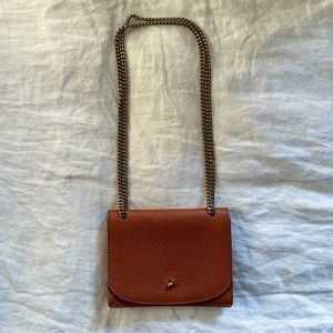 Madewell Mini crossbody with chain strap